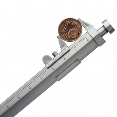 Logo trade reklaamtoote pilt: Plastikust kuulpliiats libiseva nihikuga PRESCOT