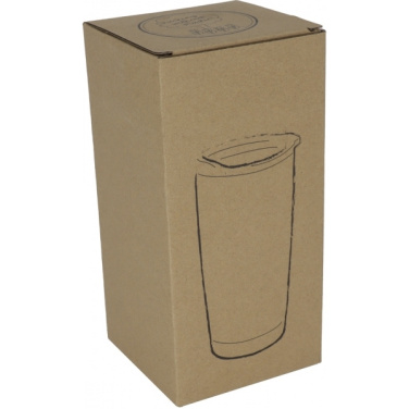 Logo trade firmakingi pilt: Puidust välimusega roostevabast terasest kruus COSTA RICA 550 ml