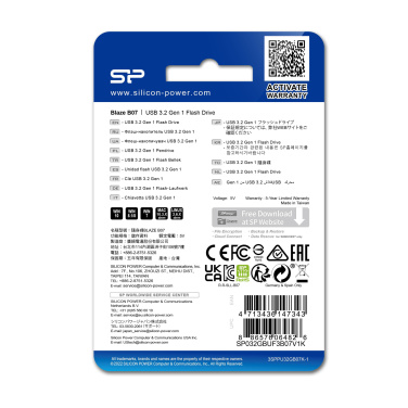 Logo trade ärikingid foto: PENDRIVE SILICON POWER BLAZE - B07 3.2 16GB