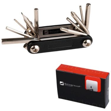 Logotrade ärikingi foto: Jalgratta tööriistakomplekt TIBESTI Schwarzwolf