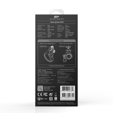 Logotrade reklaamtooted pilt: BLUETOOTH KÕLAR BS71 SILICON POWER