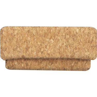 Logo trade reklaamtoote pilt: Keerd-süsteemiga korgist pastapliiats LILLEHAMMER