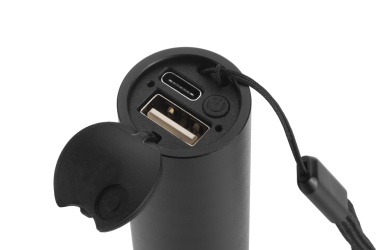 Logo trade reklaamtooted foto: Taskulamp ZAGROS Schwarzwolf