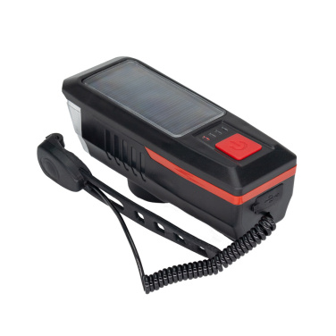 Logotrade meened pilt: Päikeseenergia jalgrattavalgusti helisignaaliga, MC-5