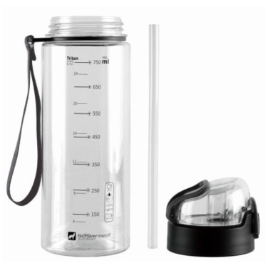 Logo trade reklaamtoote pilt: Joogipudel SEYHAN 900 ml Schwarzwolf