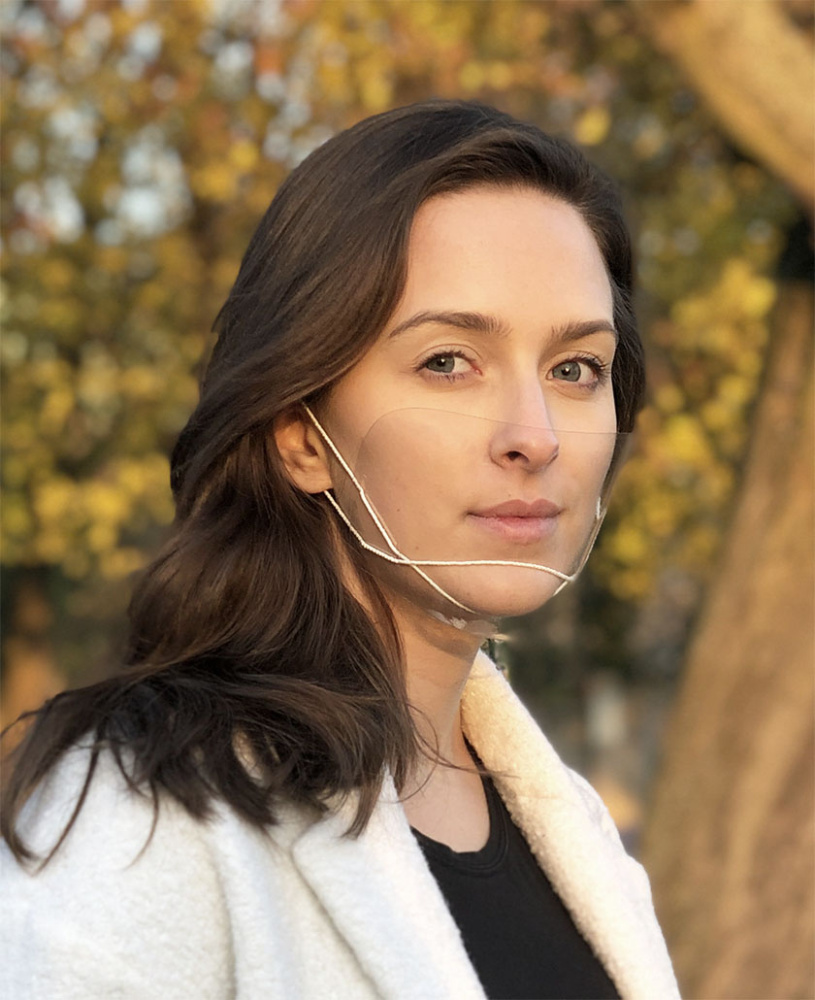 Logo trade reklaamkingid foto: ATENA läbipaistev näokaitse-mask suu ja nina jaoks 1461162