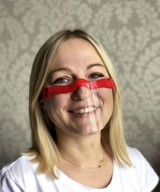 Logotrade firmakingituse foto: HESTIA näokaitse - läbipaistev mask suu ja nina jaoks 1452162