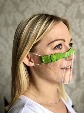 Logo trade ärikingitused foto: HESTIA näokaitse - läbipaistev mask suu ja nina jaoks 1452162