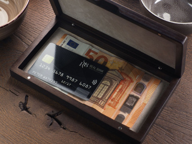 Logotrade firmakingi foto: Puidust arvelduskarp 1816121