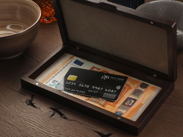 Logo trade firmakingi pilt: Puidust arvelduskarp 1816121