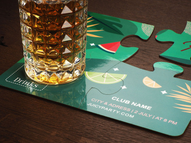 Logotrade reklaamkingituse foto: Komplekt 4 PUZZLE tassialust 1835117