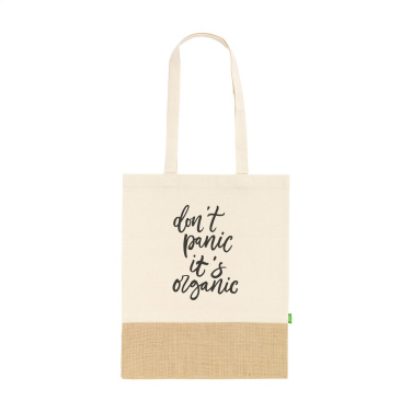 Logotrade firmakingituse foto: Combi Organic Shopper kott (160 g/m²).
