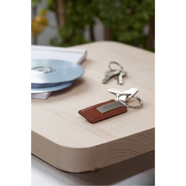 Logotrade firmakingituse foto: Nahast võtmehoidja