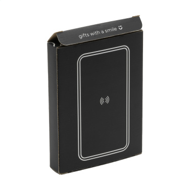 Logo trade reklaamkingid foto: Boru Bamboo RCS taaskasutatud ABS Powerbanki juhtmeta laadija