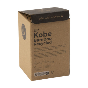 Logo trade firmakingi pilt: Kobe Bamboo RCS Recycled Steel 350 ml kohvitass