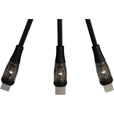 Logo trade ärikingituse pilt: SCX.design C50 5-ühes kiirlaadimiskaabel 100W/5A