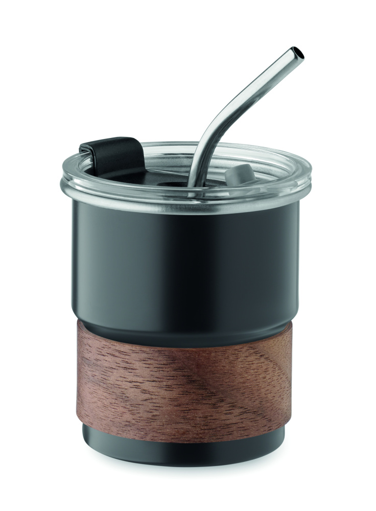 Logotrade ärikingitused pilt: Akaatsiast roostevaba termoskruus, 260 ml