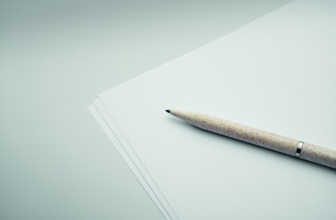 Logotrade firmakingituse foto: PEAT nisuõlest keskkonnasõbralik pastapliiatsi komplekt