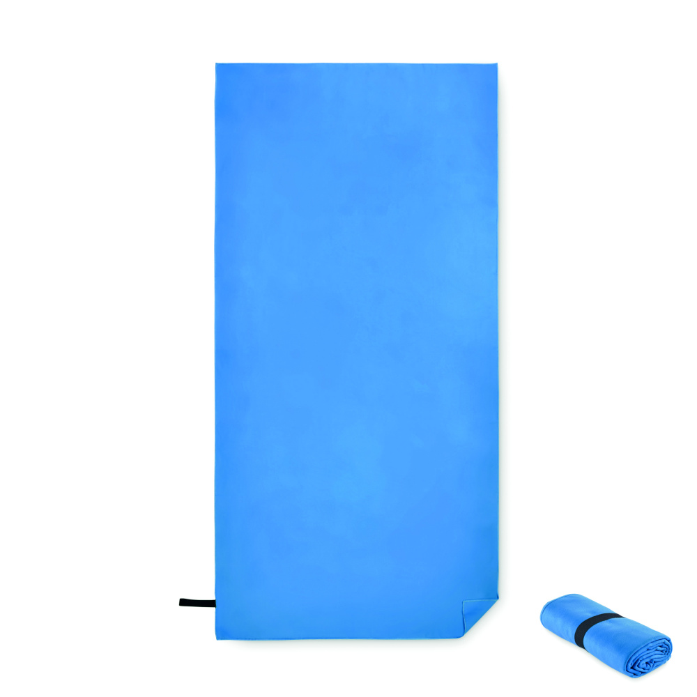 Logo trade firmakingitused foto: WAXOFF kahepoolne mikrokiust rätik, sinine