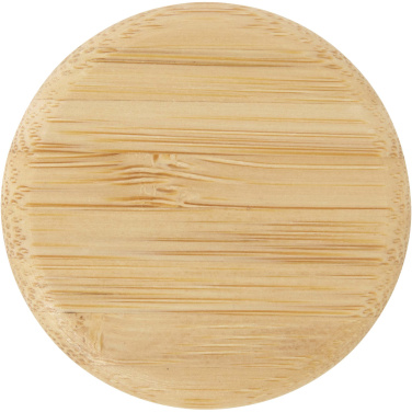 Logotrade reklaamkingituse foto: Porto 500 ml klaasist veepudel bambusest korgiga