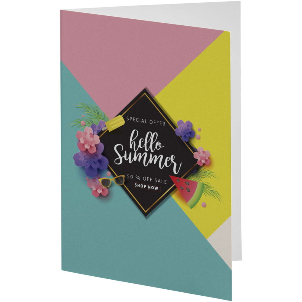 Logo trade ärikingitused foto: Heraldi A6 õnnitluskaart