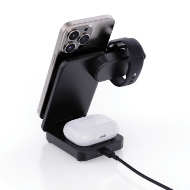 Logotrade reklaamkingi foto: Urban Vitamin Arcadia RCS plastikust 15W 3in1 magnetiline laadija