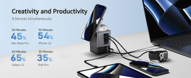 Logo trade reklaamkingid foto: Urban Vitamin Sacramento 105W GAN laadija