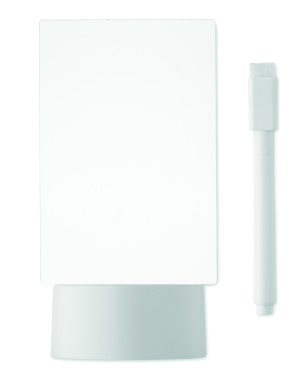 Logotrade firmakingi foto: LEDMEMO valgustatud LED-märkmetahvel