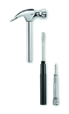 Logotrade reklaamkingid pilt: CLAW IT süsinikterasest haamer ja kruvikeeraja