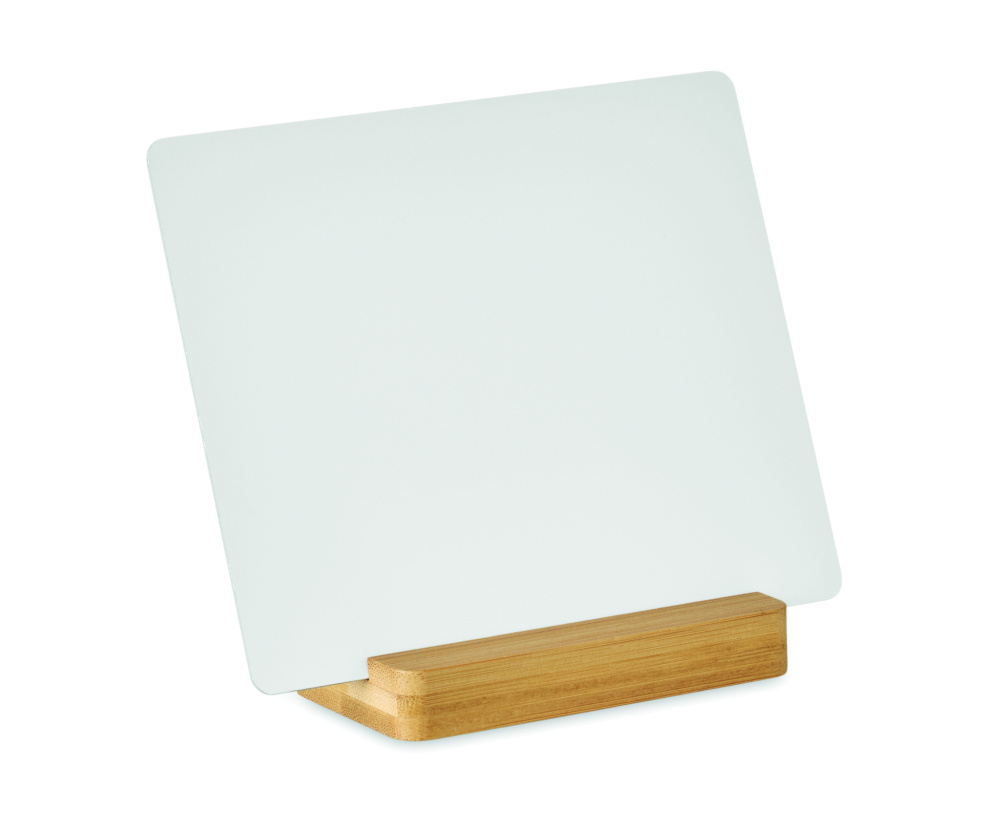 Logotrade meened pilt: Reklaamplaat alusega PROPLATE