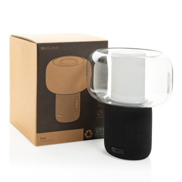 Logotrade reklaamtoote foto: Lux RCS taaskasutatud plastist 10W kõlar-lamp