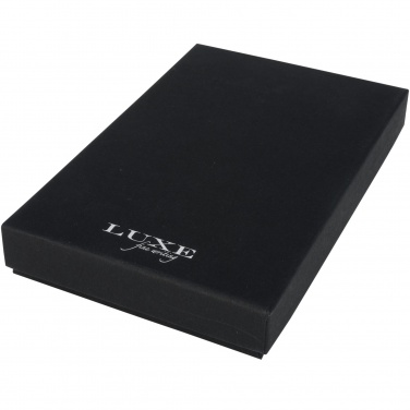 Logotrade liikelahja tuotekuva: Carbon-lahjasetti, kaksi kynää ja pussi