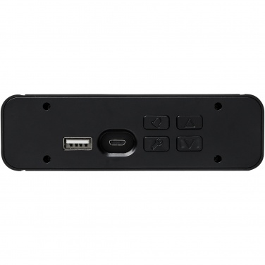 Logo trade liikelahja mainoslahja tuotekuva: Seconds digitaalinen kello 5W latausalustalla