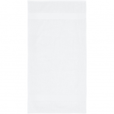 Logotrade mainoslahja tuotekuva: Charlotte puuvillainen pyyhe, 450 g/m², 50x100 cm