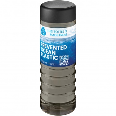 Logotrade liikelahjat kuva: H2O Active® Eco Treble 750 ml:n urheilujuomapullo kierrekannella