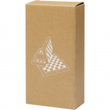 Logo trade liikelahja kuva: Mugo puinen kolmen pelin setti