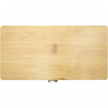 Logotrade mainoslahja ja liikelahja kuva: Rivet 19-osainen bambusta / kierrätetystä muovista valmistettu työkalusetti