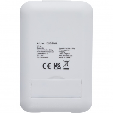 Logo trade liikelahja mainoslahja tuotekuva: Savvy kierrätysmuovista valmistettu modulaarinen latauskaapeli puhelintelineellä