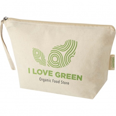 Logotrade liikelahja mainoslahja kuva: Orissa 180 g/m² organic large accessory pouch 3L
