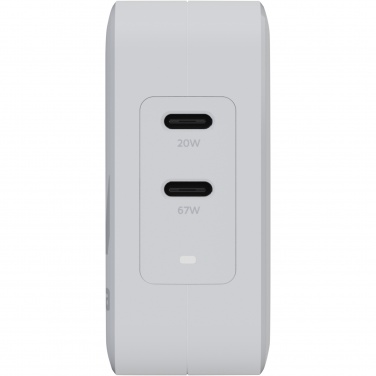 Logo trade mainoslahja kuva: Xtorm XVC2067 GaNUltra 67 W matkalaturi 100 W USB-C PD -kaapelilla