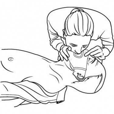 Logotrade liikelahja mainoslahja kuva: Avaimenperä CPR-maski