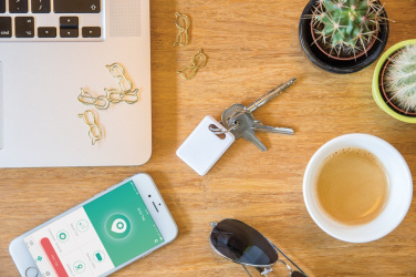 Logo trade liikelahjat tuotekuva: Nelikulmainen avaimenpaikannin 2.0