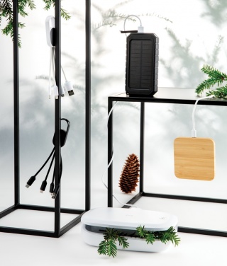 Logo trade mainoslahja kuva: UV-C sterilointi laatikko 5W langaton laturi