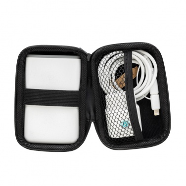 Logo trade mainoslahjat ja liikelahjat kuva: Surge RCS kierrätetty PET 20W tyyppi C lataussetti 3 kpl