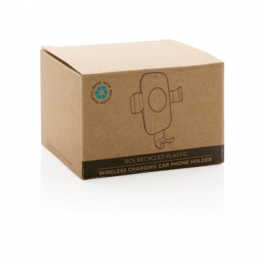 Logotrade mainoslahja ja liikelahja kuva: RCS 10W puhelinpidike autoon langattomalla latauksella