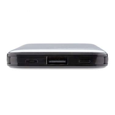 Logo trade liikelahjat mainoslahjat kuva: Pieni 5 000 mAh:n johdollinen varavirtalähde