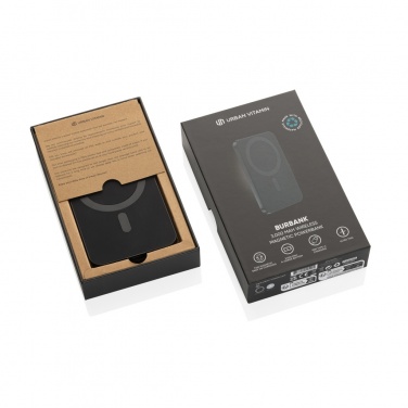 Logotrade mainostuote tuotekuva: Urban Vitamin Burbank 3000mAh virtapankki RCS materiaaleista