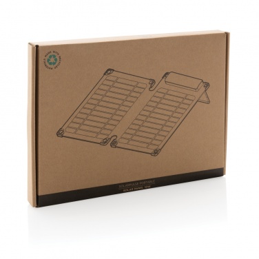 Logo trade mainoslahjat ja liikelahjat kuva: Solarpulse rmuovinen kannettava aurinkopaneeli 10W