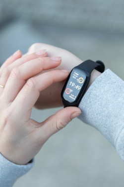 Logo trade mainoslahjat ja liikelahjat kuva: RCS aktiviteettikello 1.47" kierrätetystä TPU :stä