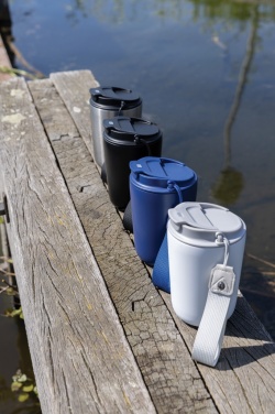 Logotrade mainostuotet kuva: Cuppa RCS re-steel vakuumimuki kantolenkillä